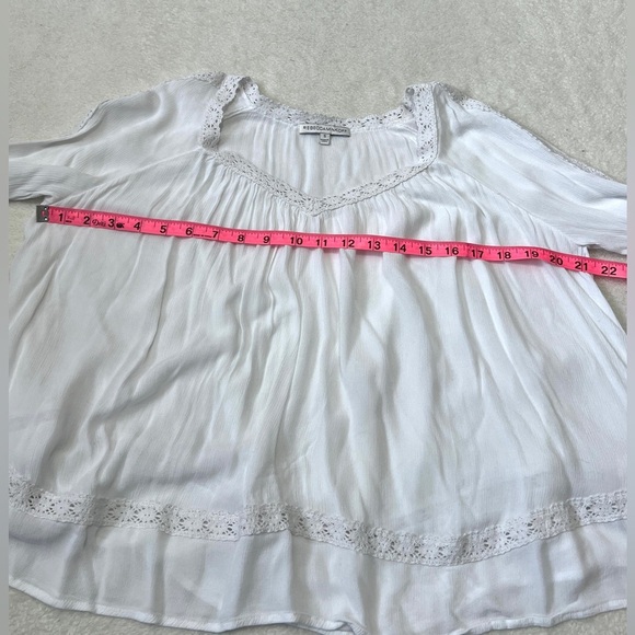 Rebecca Minkoff Bohemian Lace Crochet Blouse - Small - Picture 3 of 9